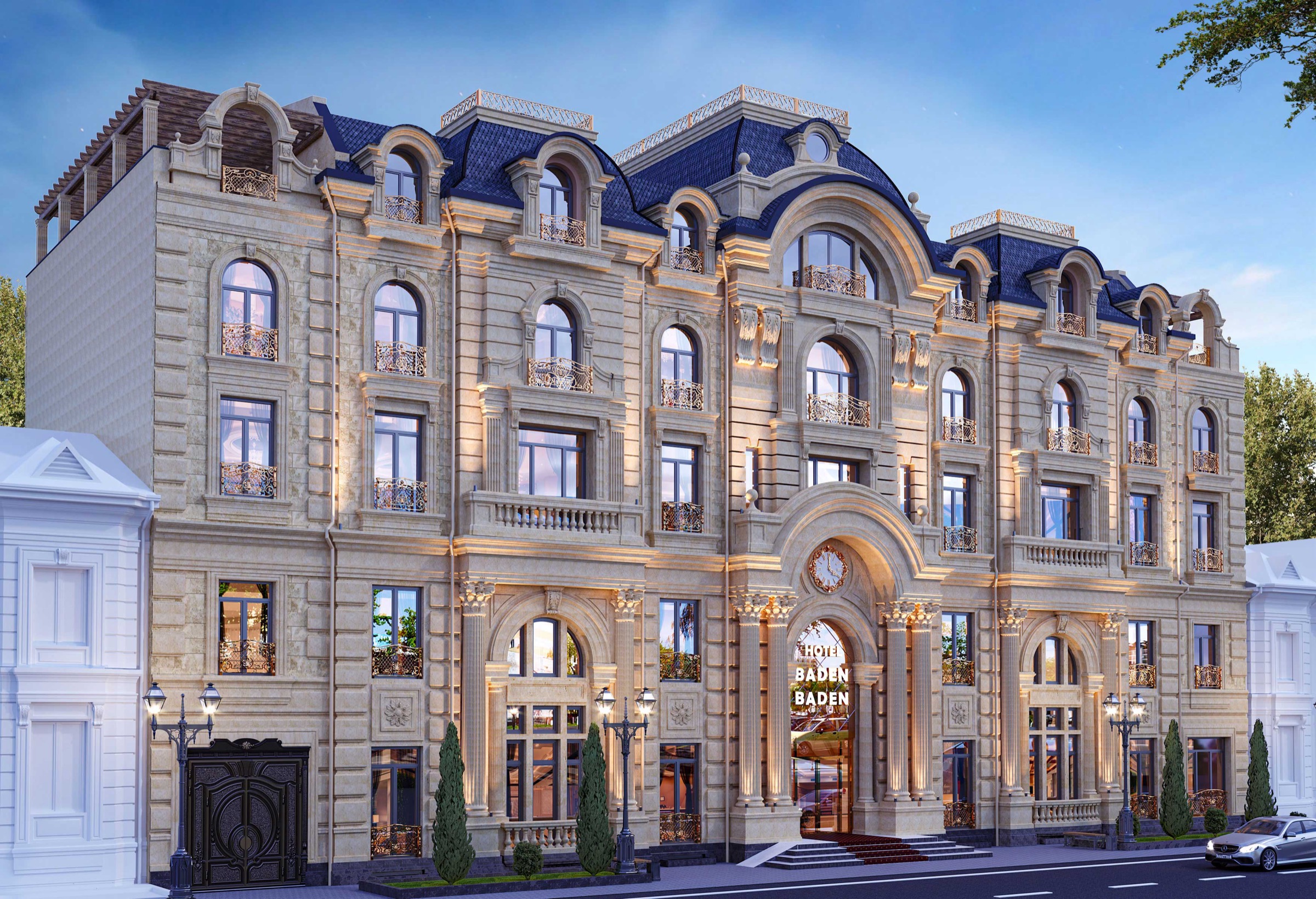 Классик услубдаги турар-жой биноси